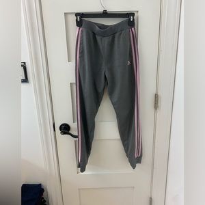 Youth Large Grey Adidas Leggings